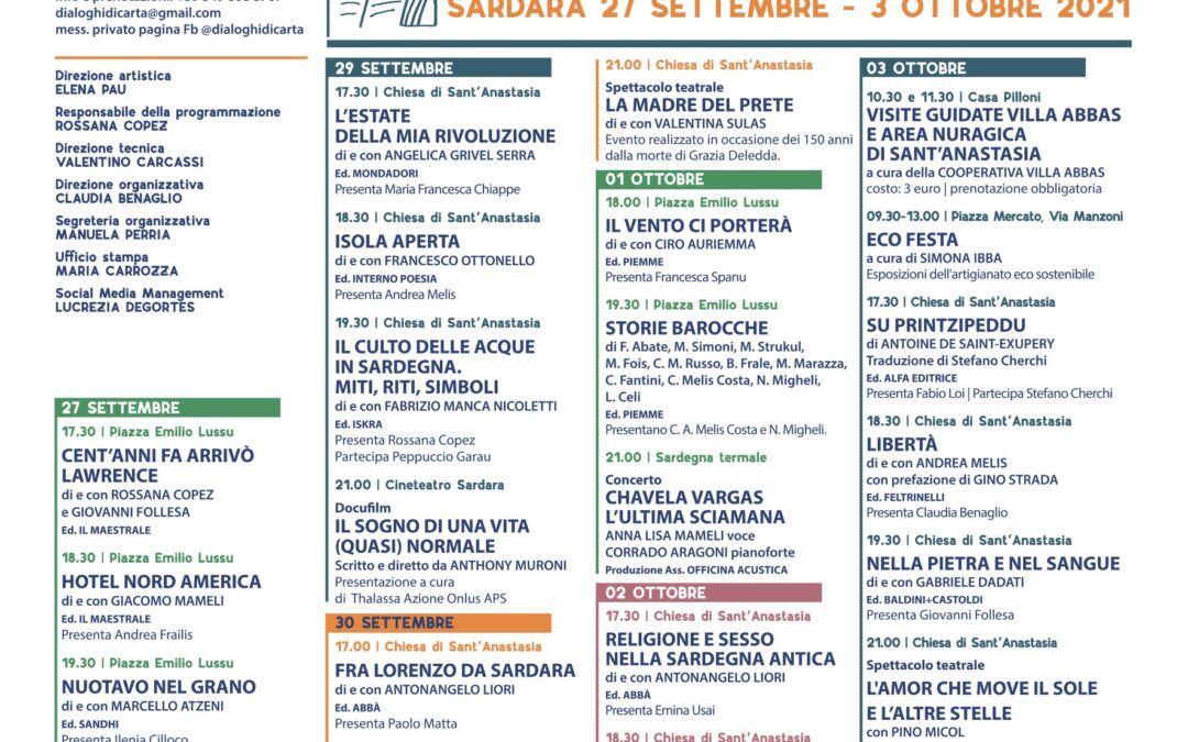 Dialoghi di Carta 2021 – Sardara